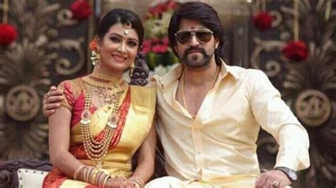 radhika pandit relationships|Set romance to Kannadas power couple status, a look at Yash。